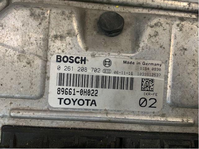 Control unit injection petrol