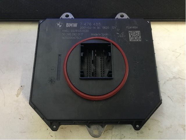 Control unit headlight