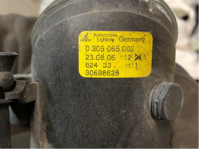 Fog light daytime running light rear 4616
