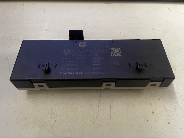 Control unit tailgate